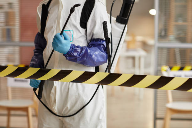 Professional Trauma Scene Cleanup technician working in North Franklin, CT